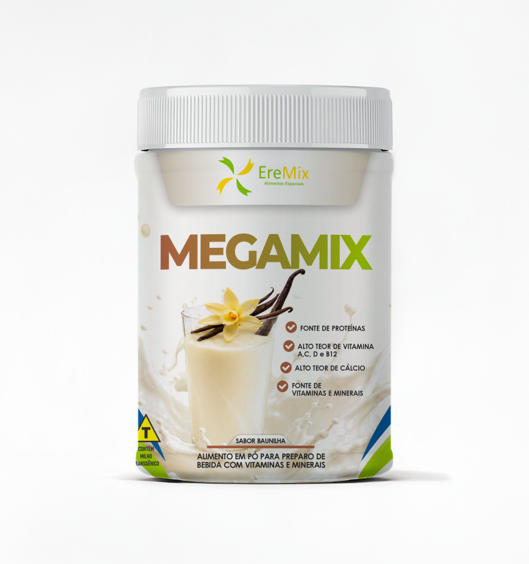 Megamix sabor baunilha